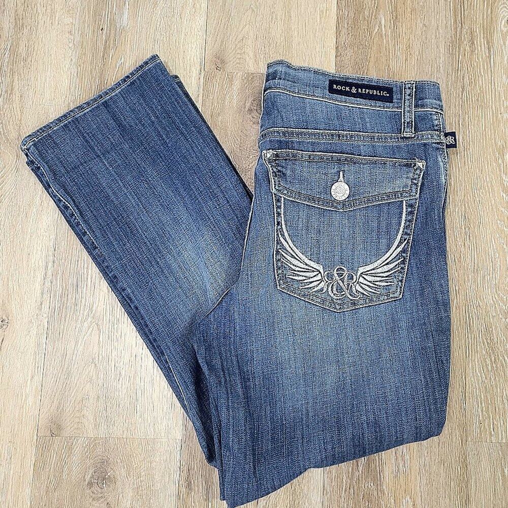 Rock & Republic Kendall Denim Jeans Size 12